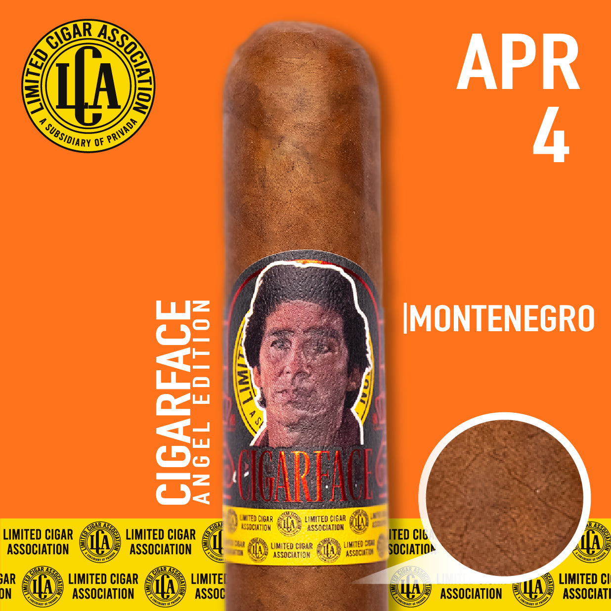 CigarFace: Angel by Montenegro